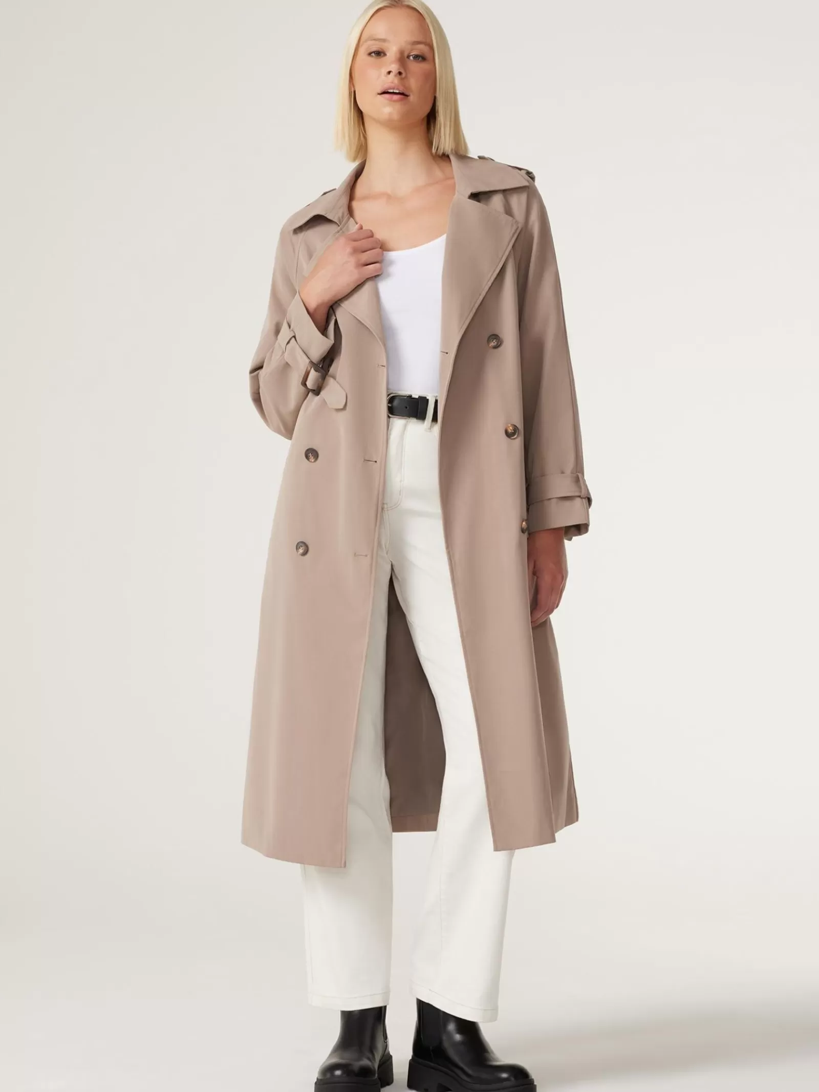 Amanda Relaxed Trench Coat | Jeanswest Store