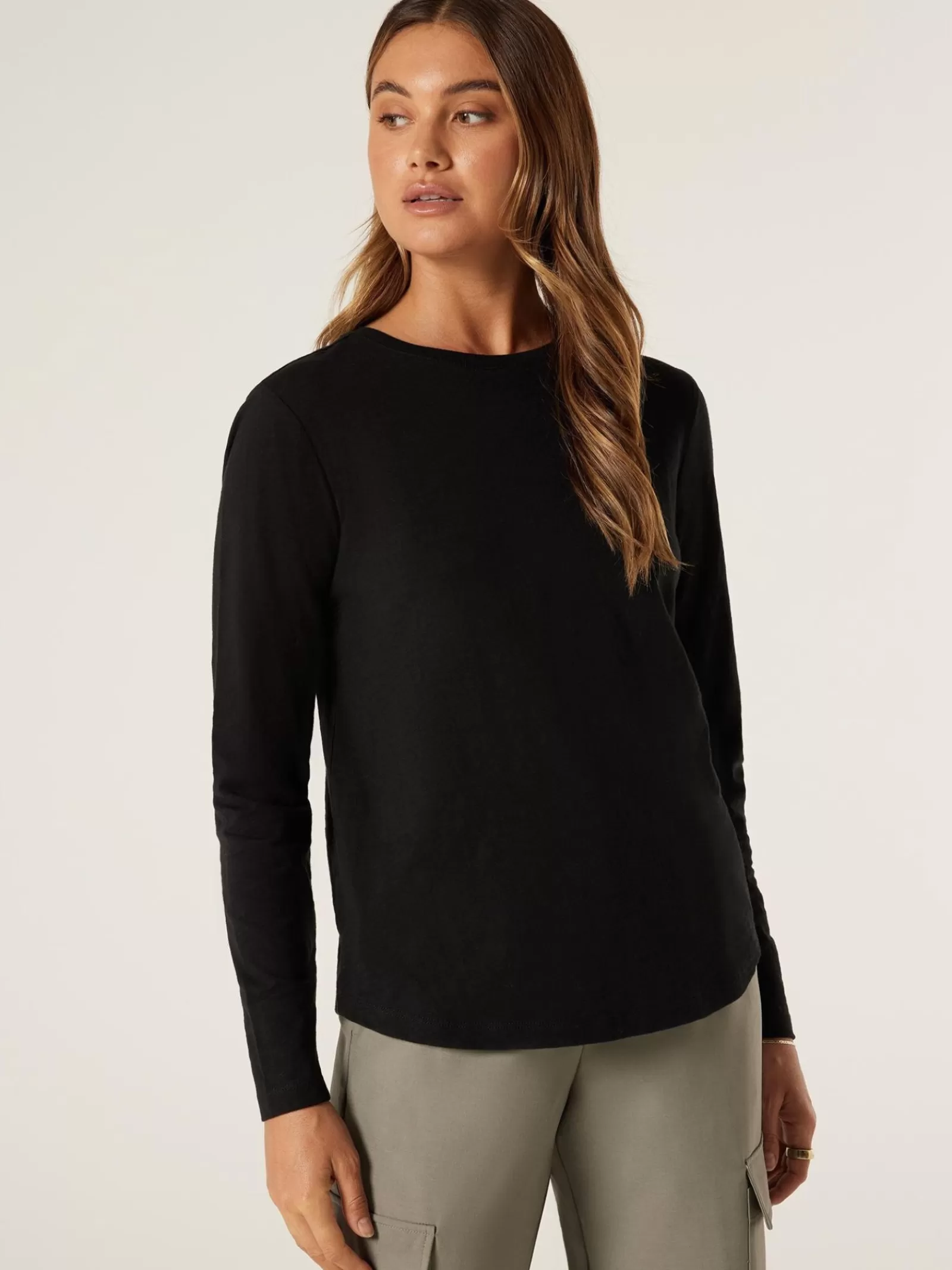 Essential Long Sleeve Crew Neck | Jeanswest Best