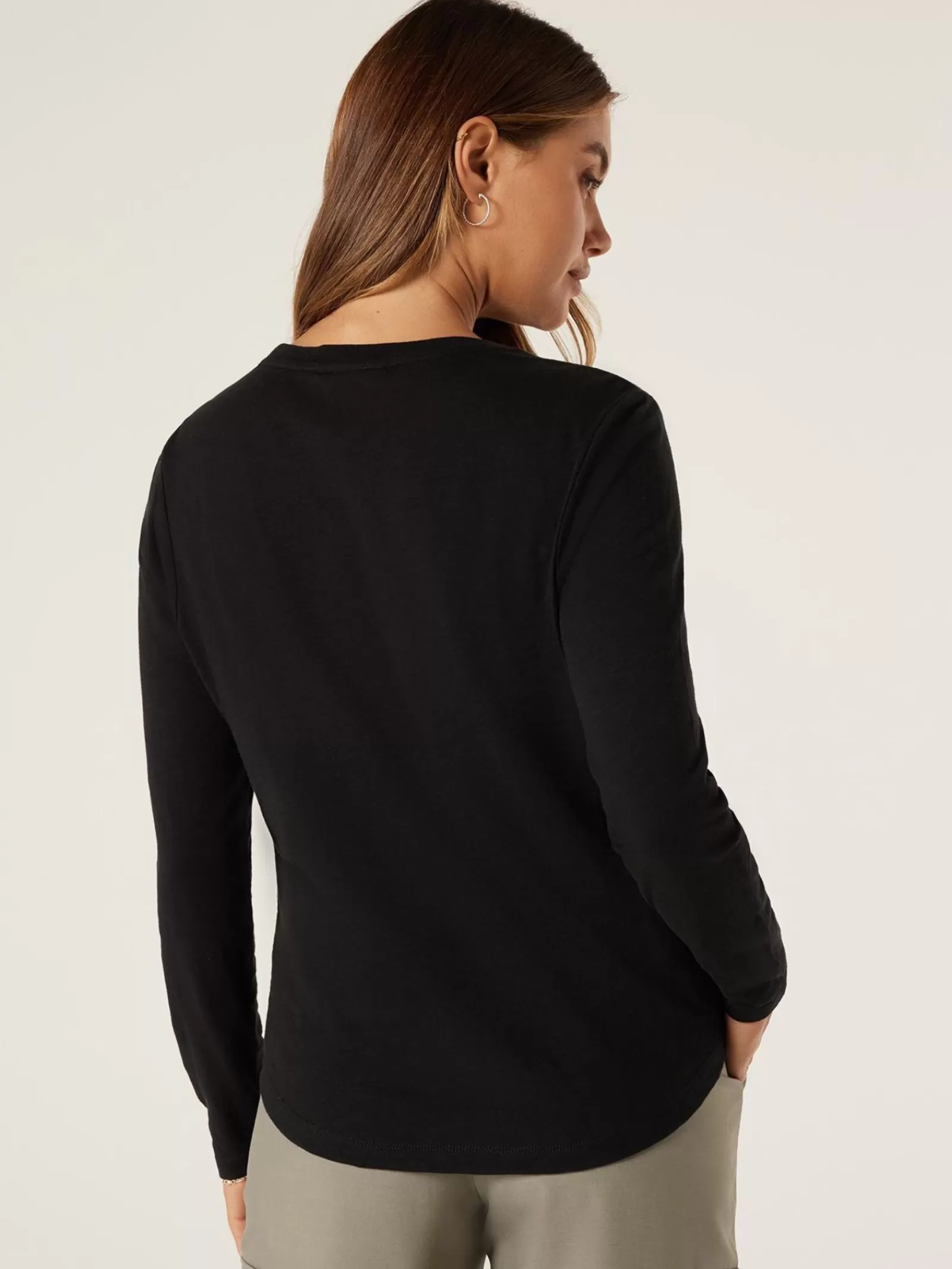 Essential Long Sleeve Crew Neck | Jeanswest Best