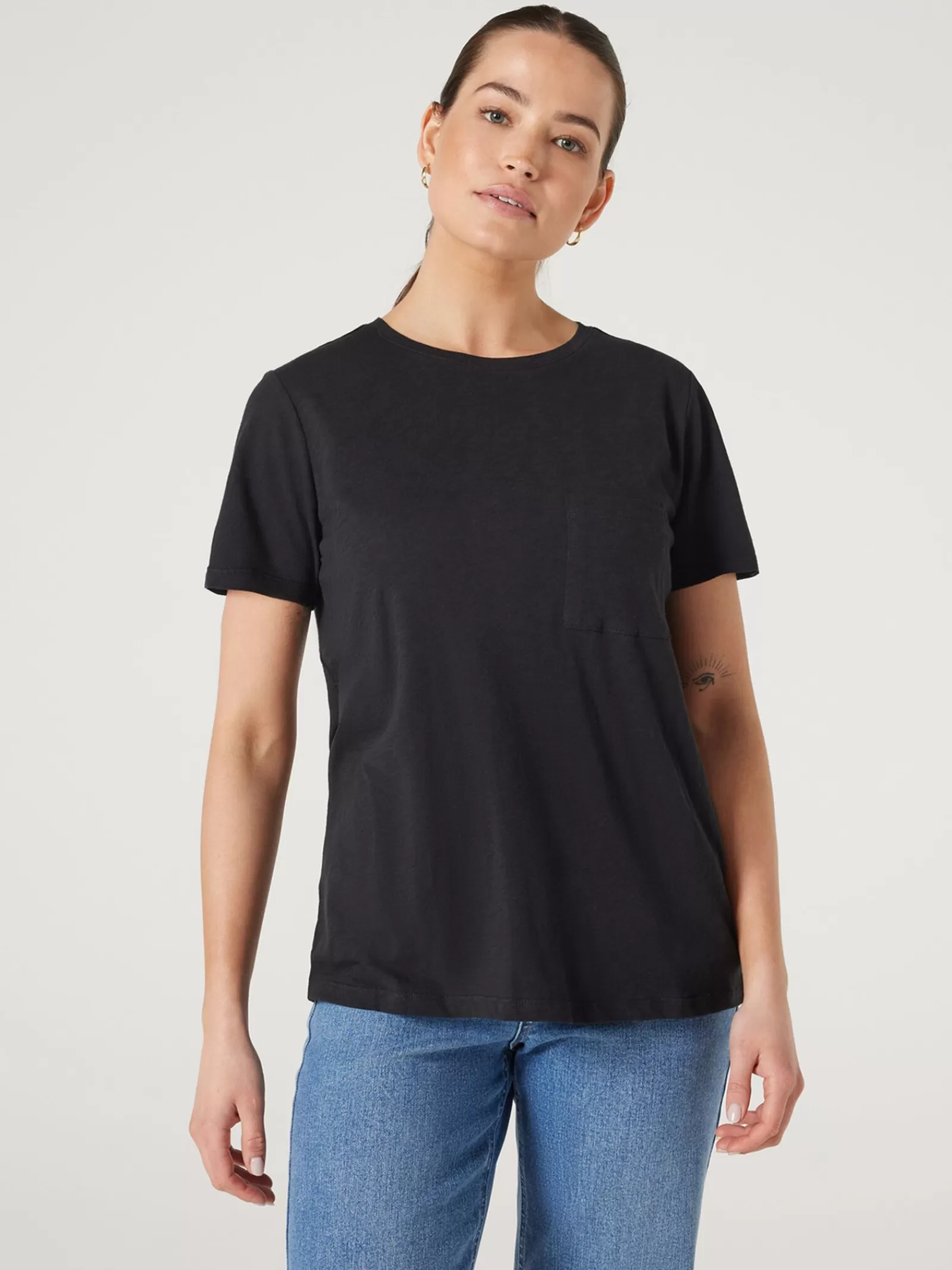 Essential Slub Pocket Tee | Jeanswest Online