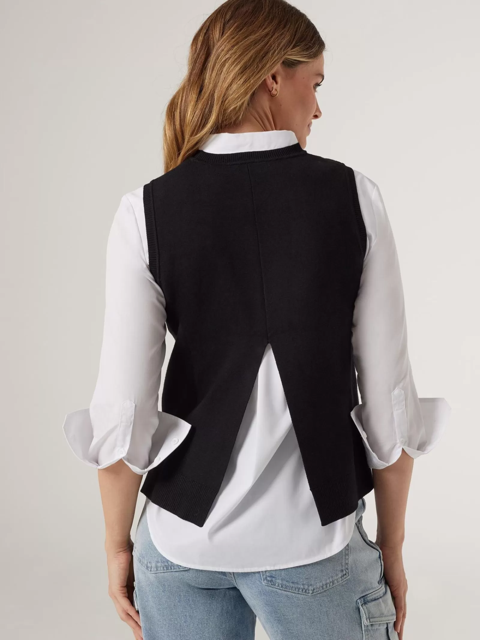 Genevieve Split Back Vest | Jeanswest Shop