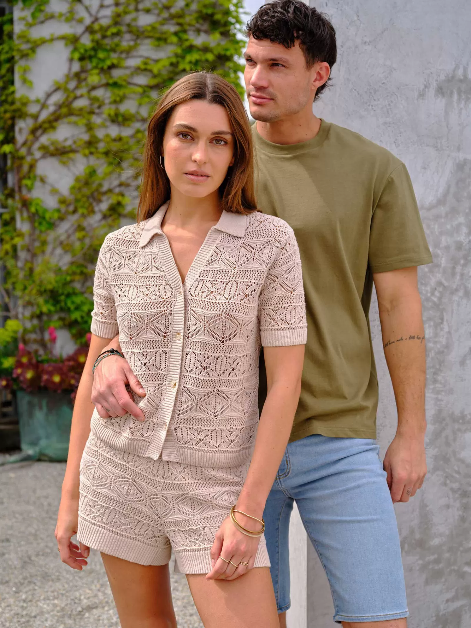 Halcyon Crochet Shirt | Jeanswest Cheap