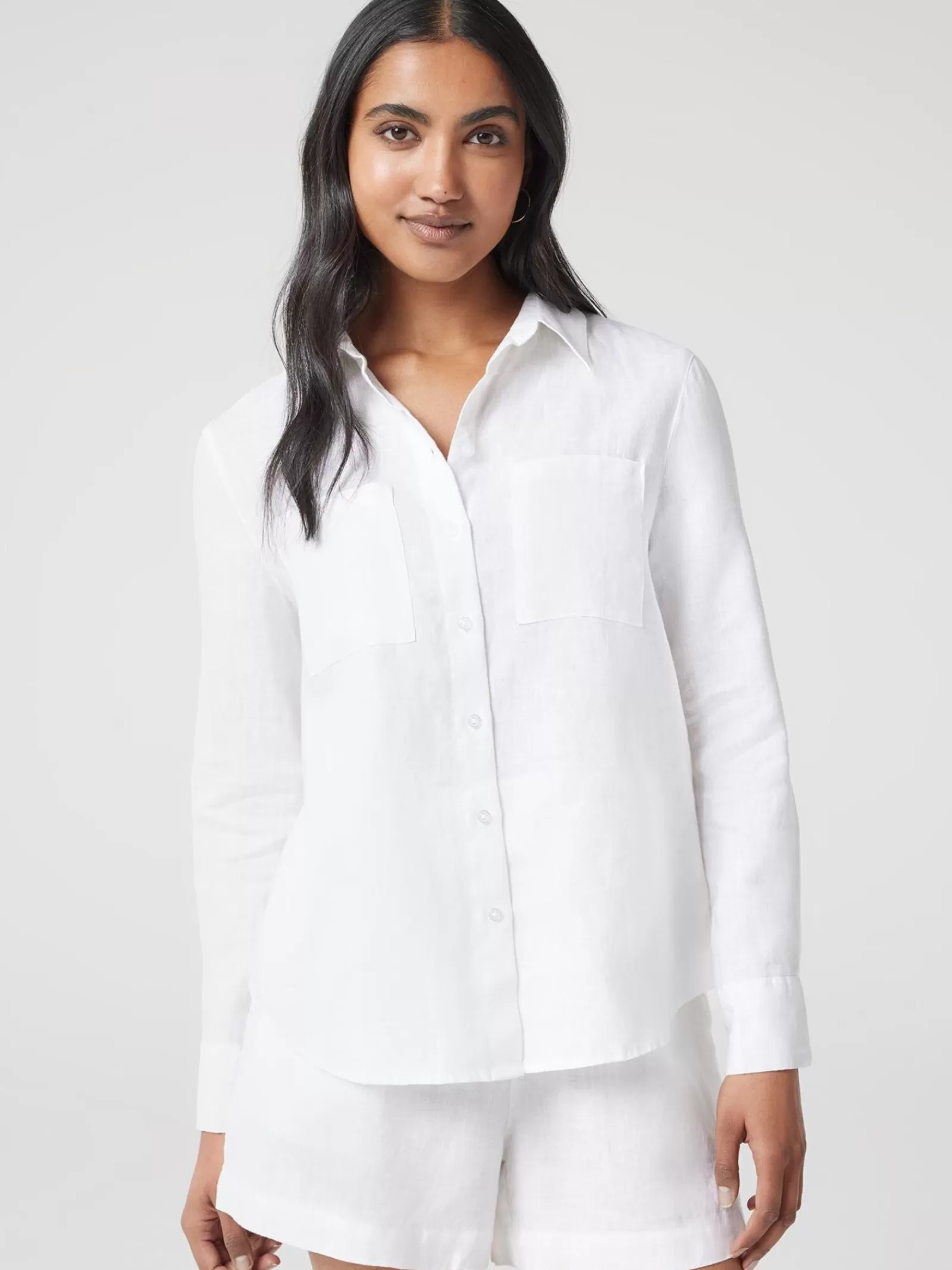 J-Luxe Classic Linen Shirt | Jeanswest Best