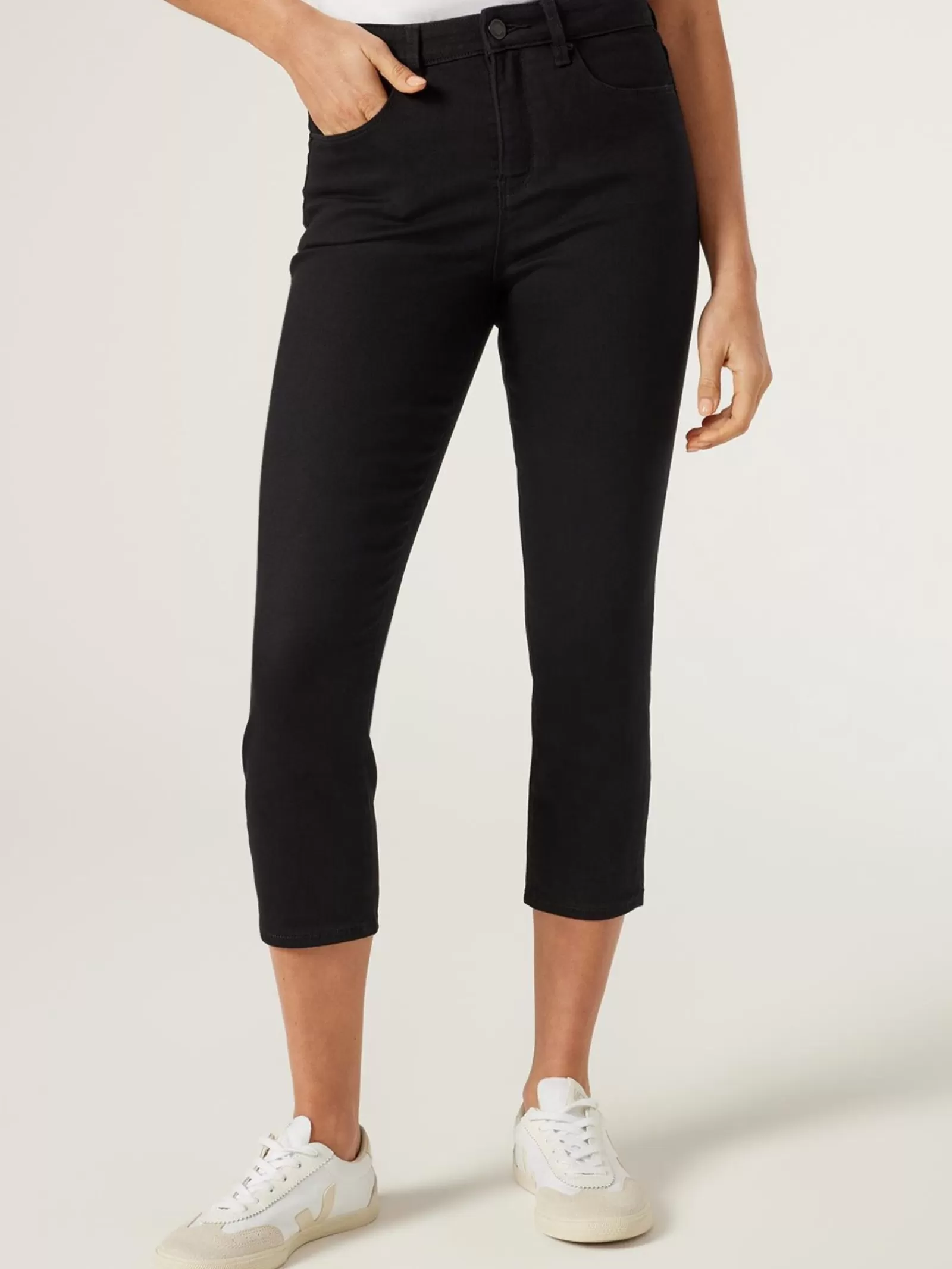 Kara Mid Waist Skinny Capri | Jeanswest Cheap