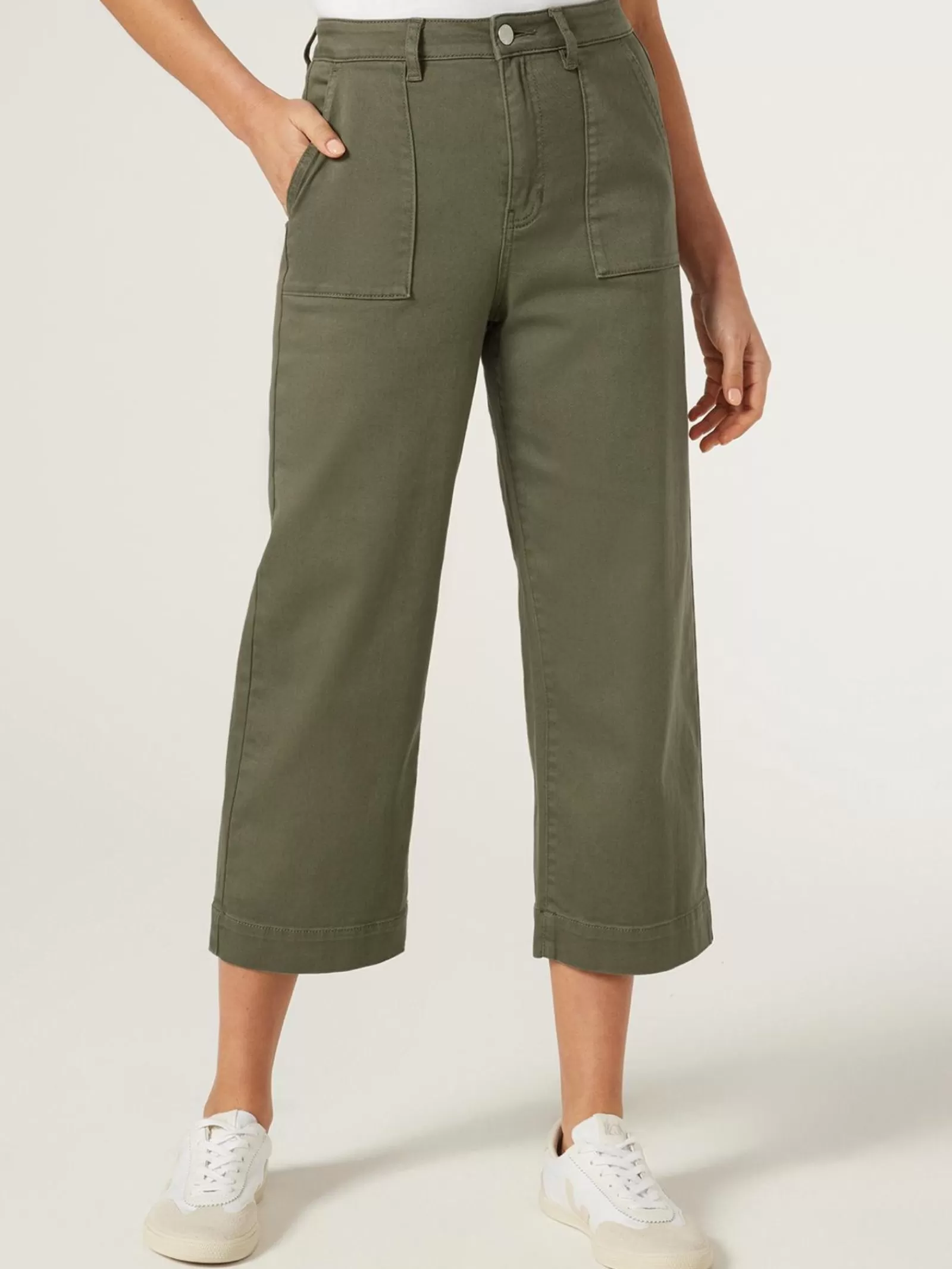 Kelsey Utility Relaxed Capri | Jeanswest Outlet