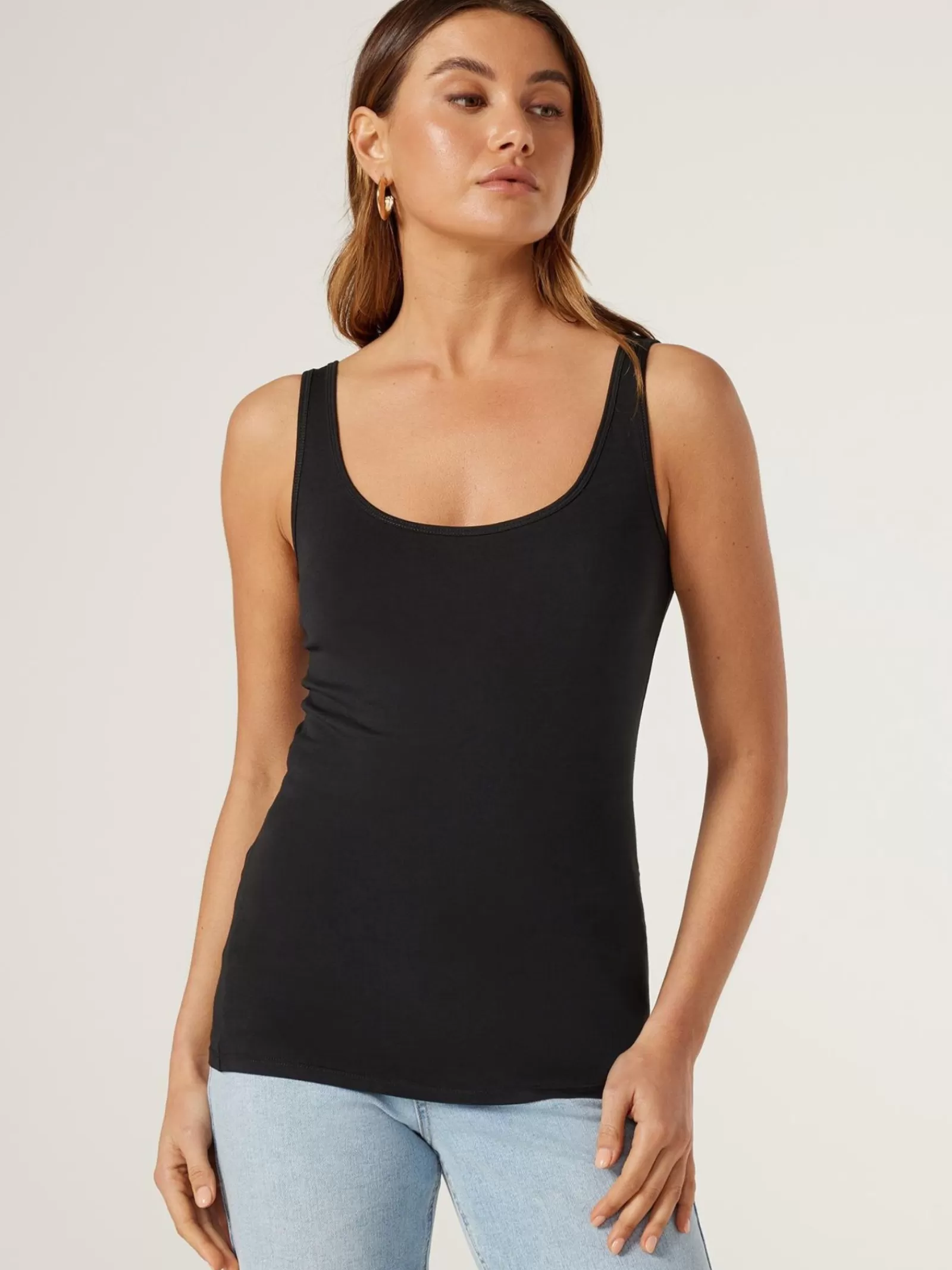 Lola Cotton Basic Tank | Jeanswest Sale