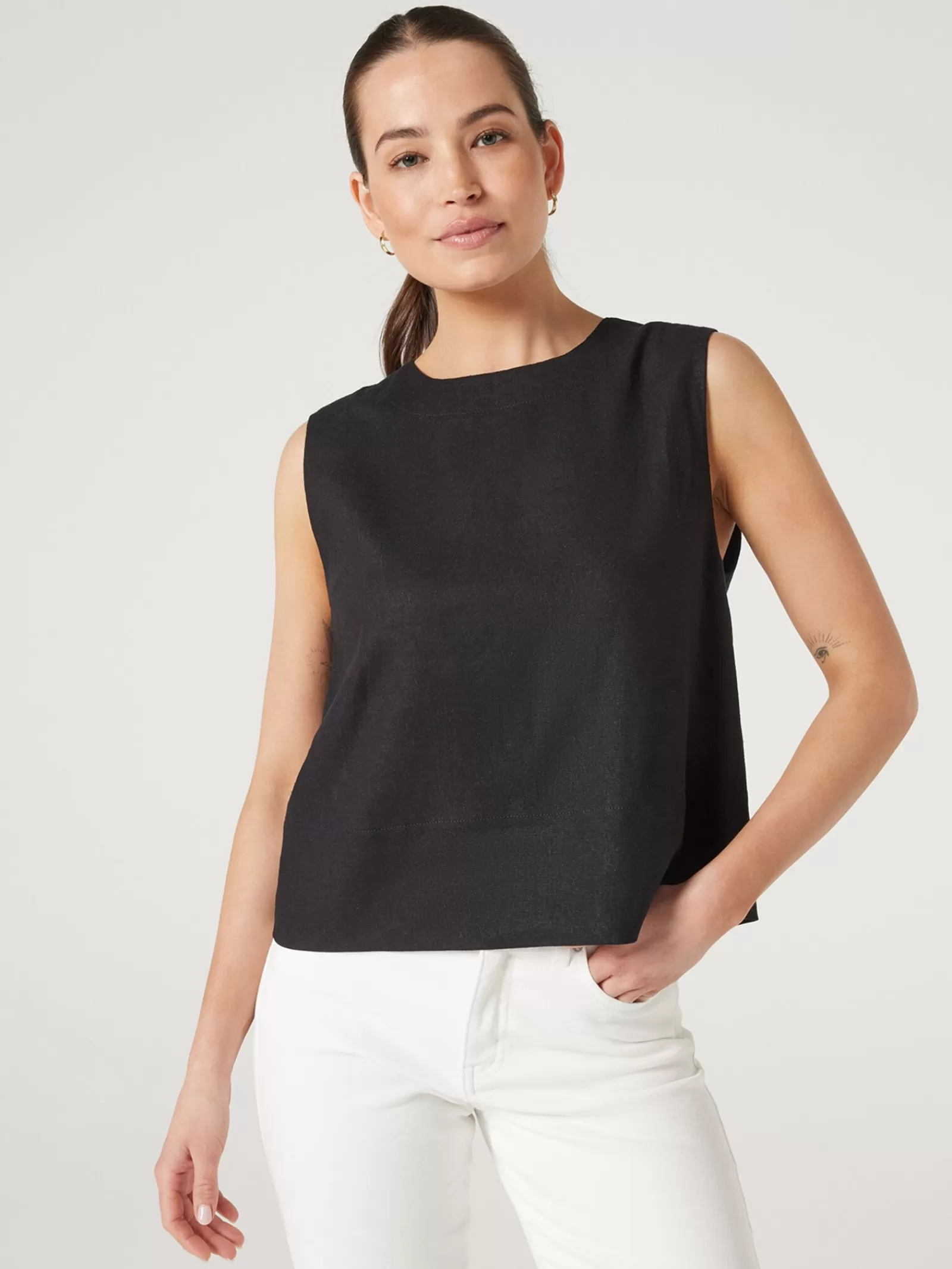 Maddy Linen Tank | Jeanswest Fashion