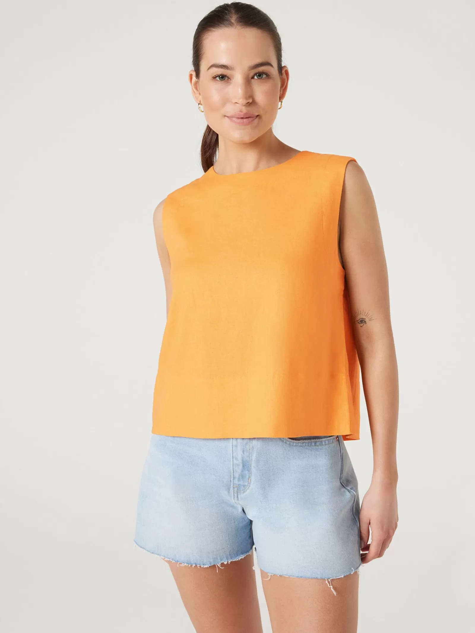 Maddy Linen Tank | Jeanswest Store