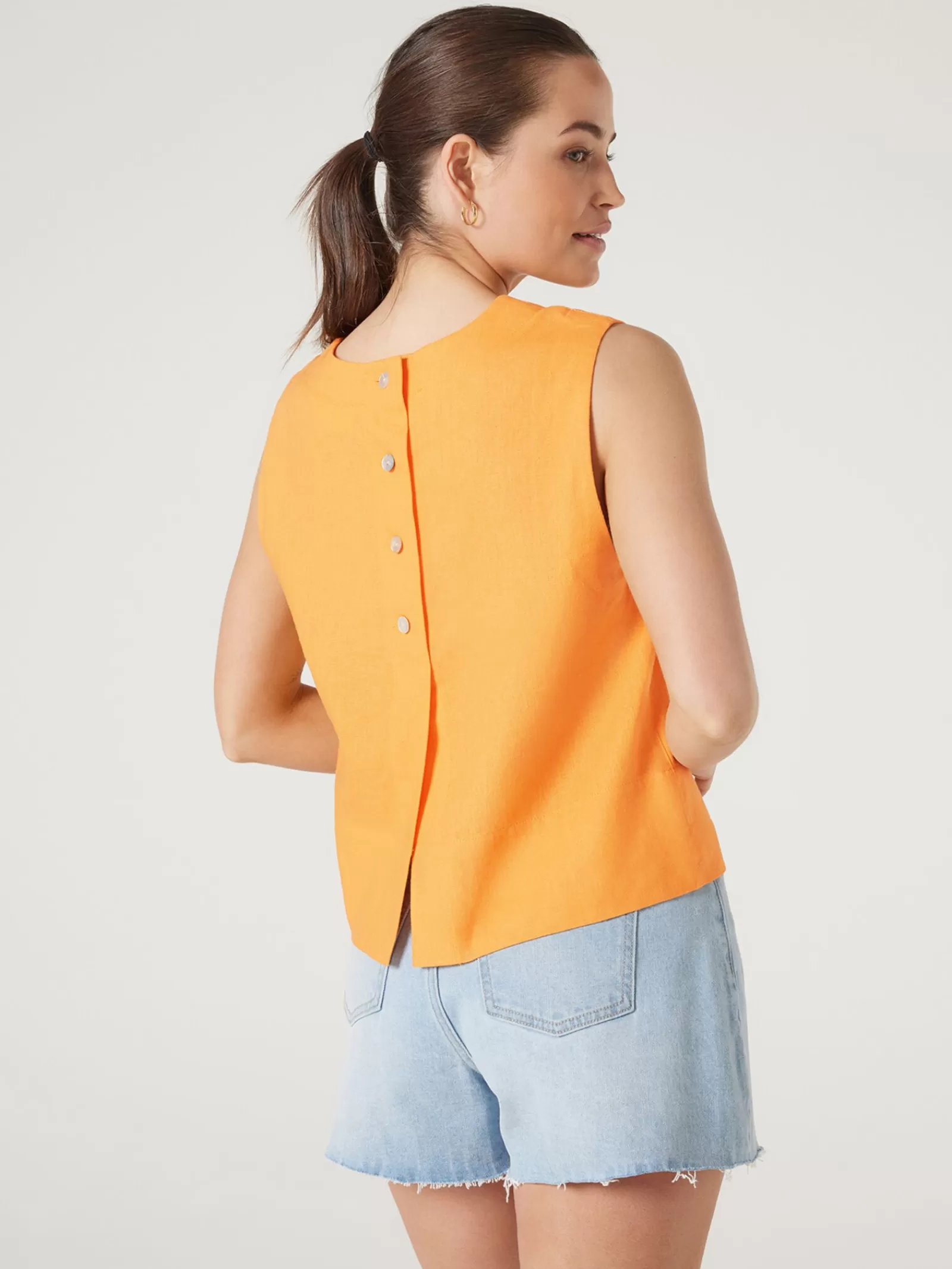 Maddy Linen Tank | Jeanswest Store