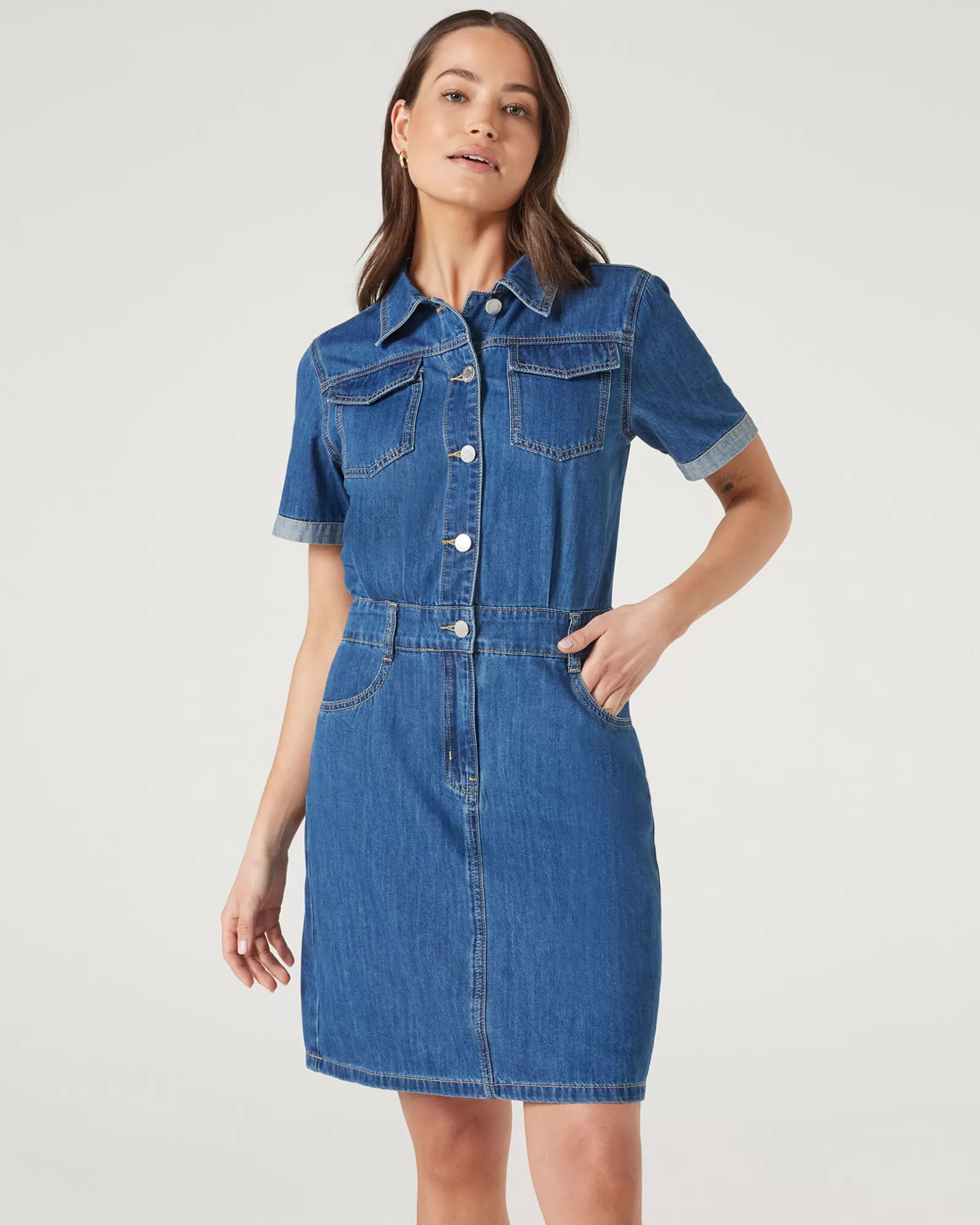 Marlowe Denim Dress | Jeanswest Fashion