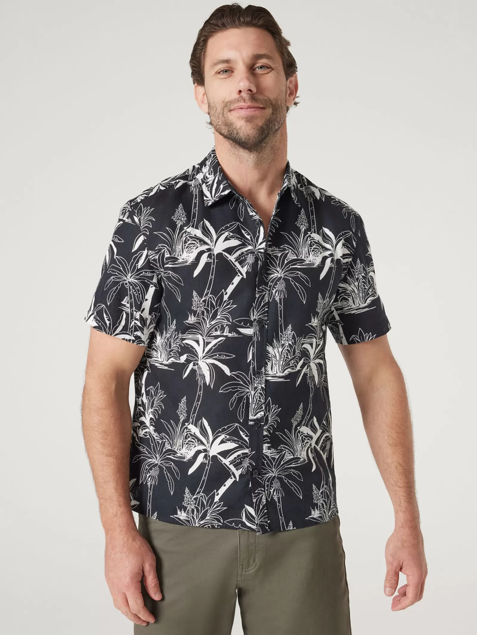 Short Sleeve Leon Print Shirt | Jeanswest Fashion