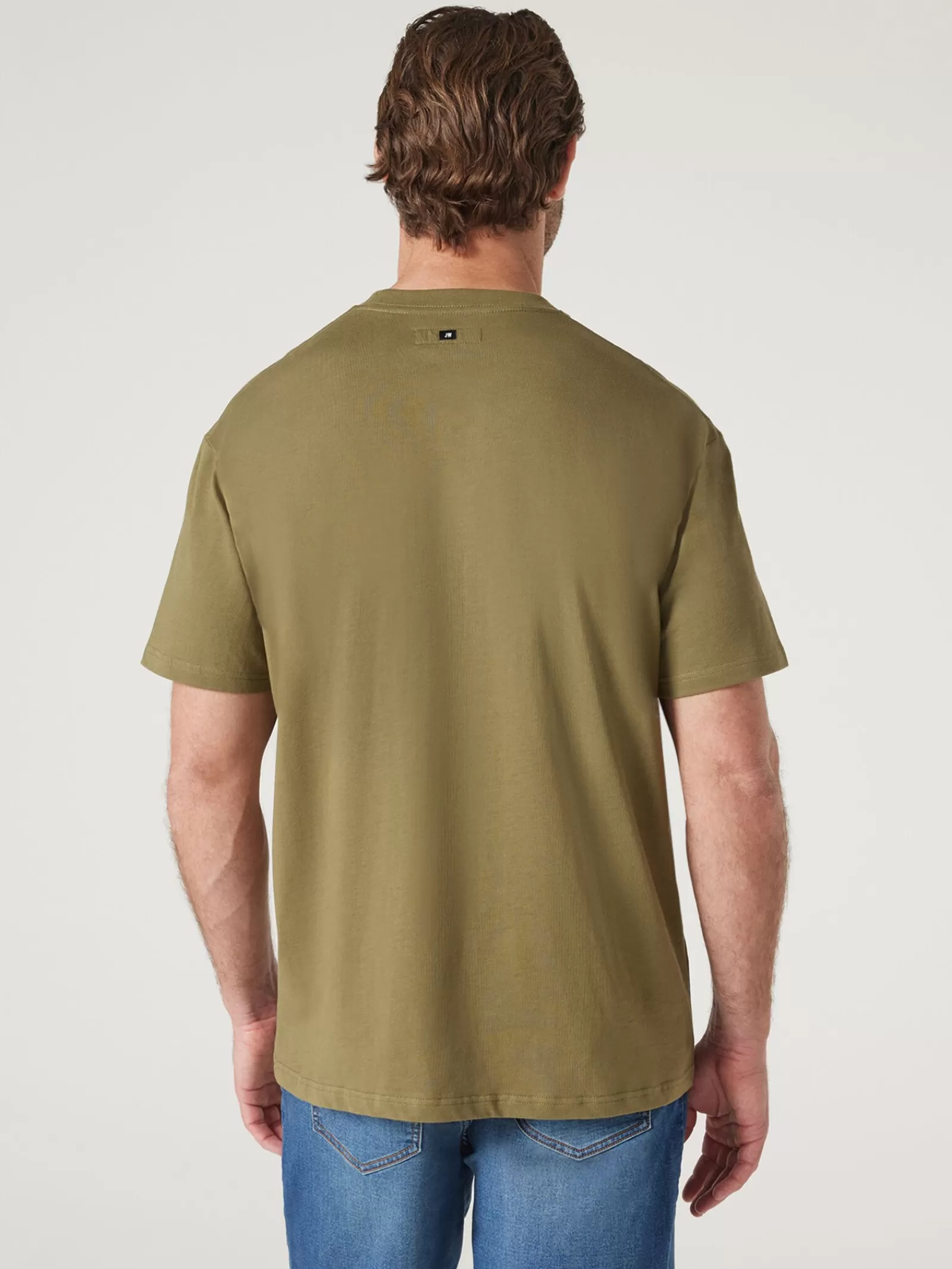 SS Ace Relaxed Fit Basic Crew Tee | Jeanswest Shop