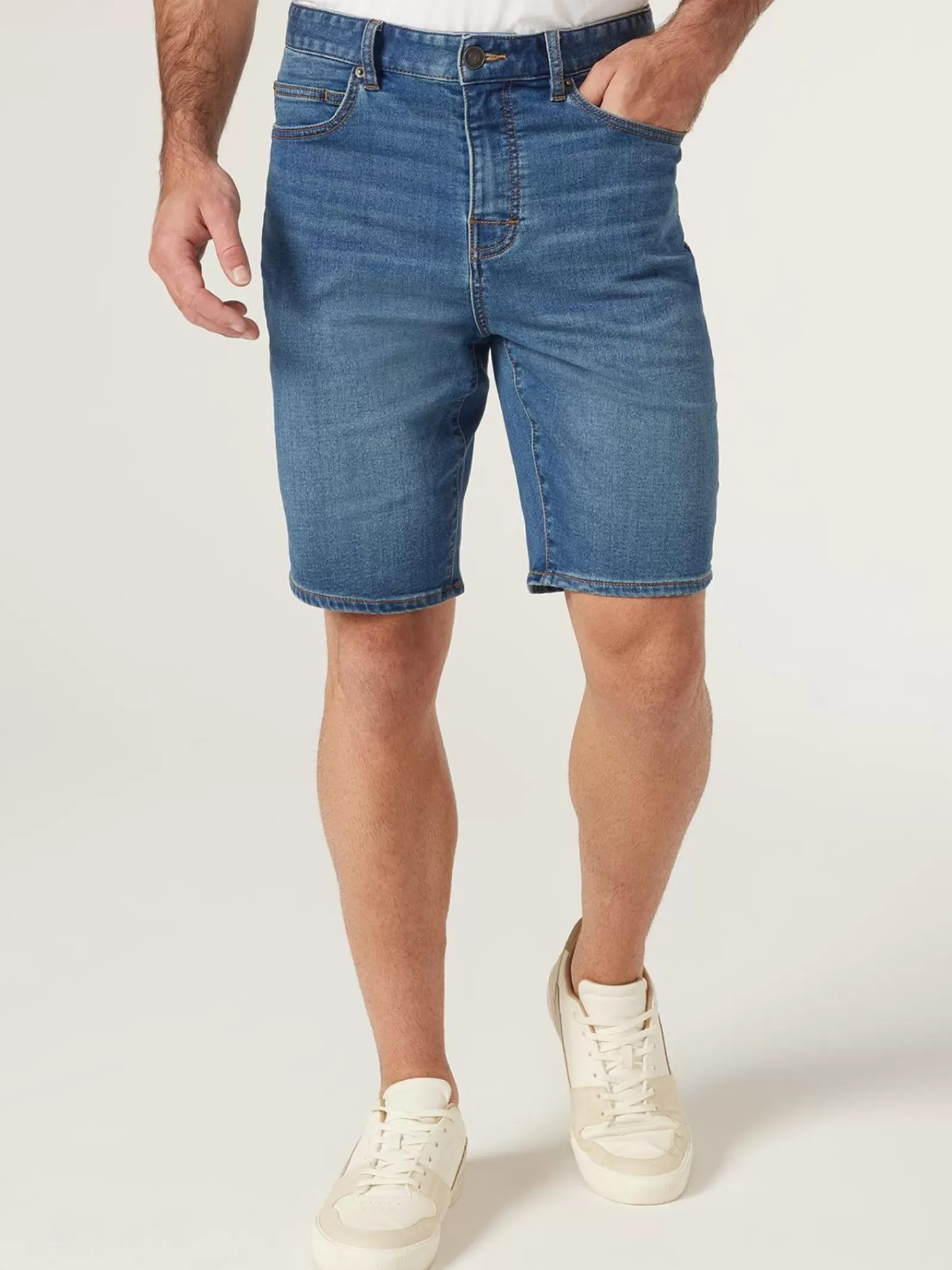 Terrence Knit Denim Short | Jeanswest Cheap