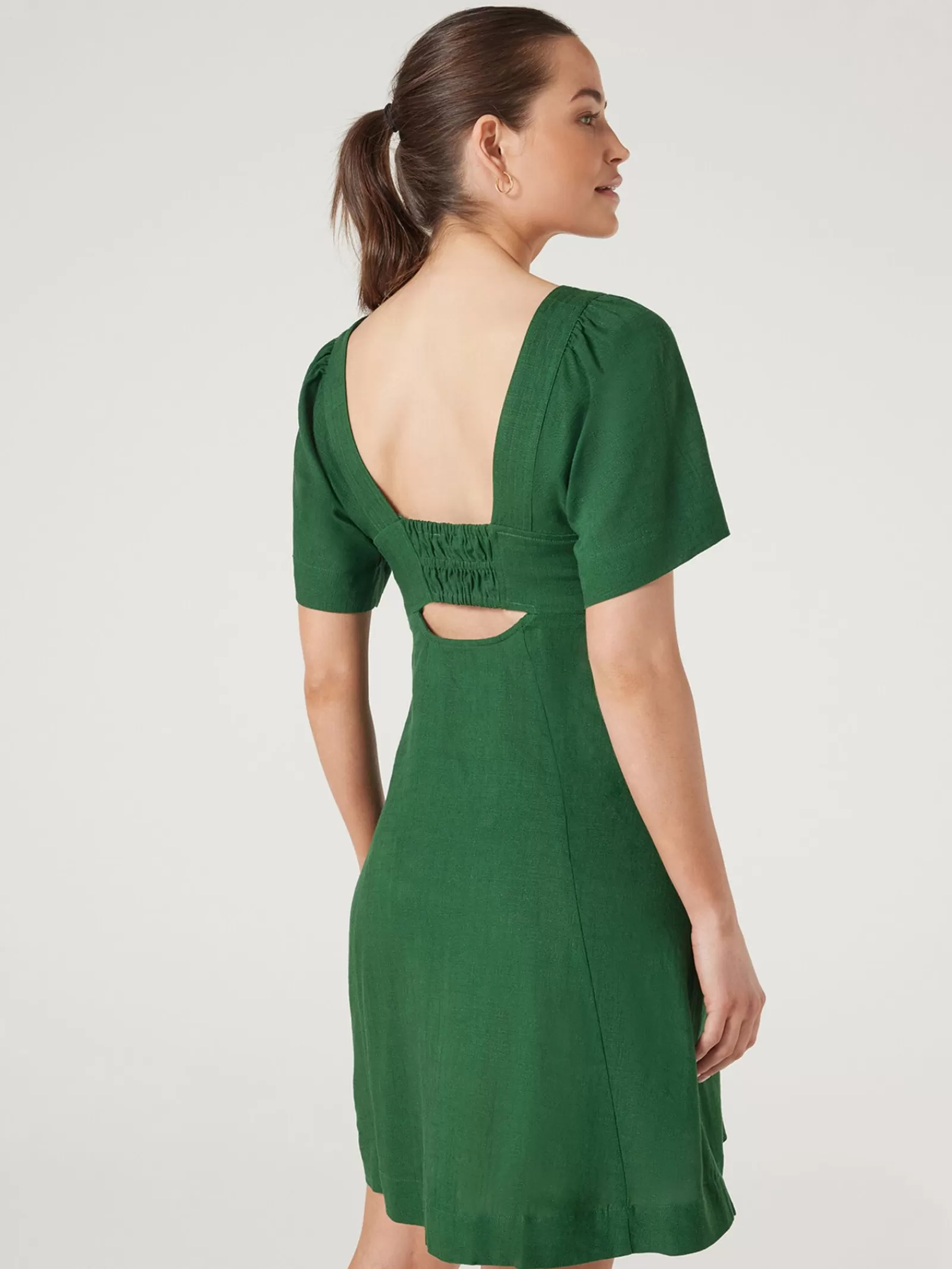 Victoria Flutter Sleeve Dress | Jeanswest Store